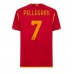 AS Roma Lorenzo Pellegrini #7 Hjemmedrakt 2023-24 Kortermet